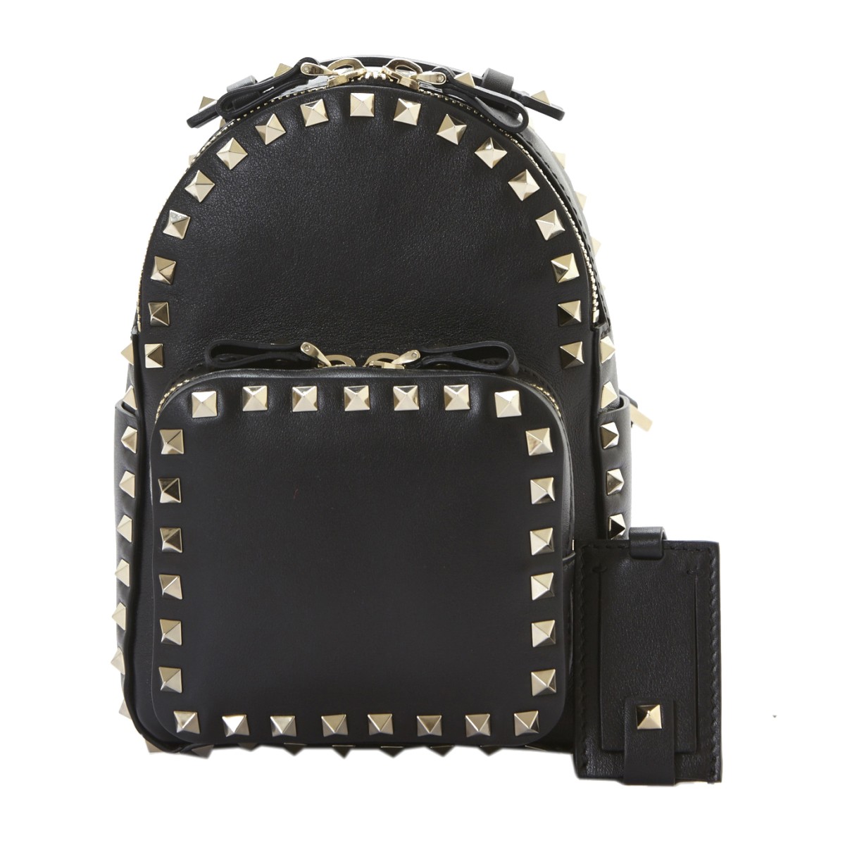 valentino/华伦天奴 黑色牛皮女士背包backpacks jw2b0859bol 0no