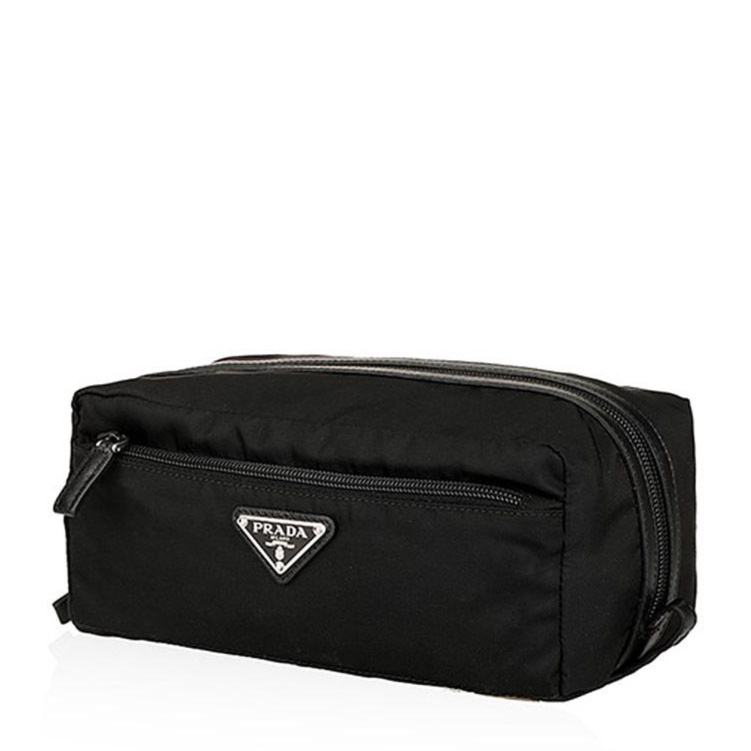 prada/普拉达 男士黑色尼龙化妆包 2n0028 064 f0002