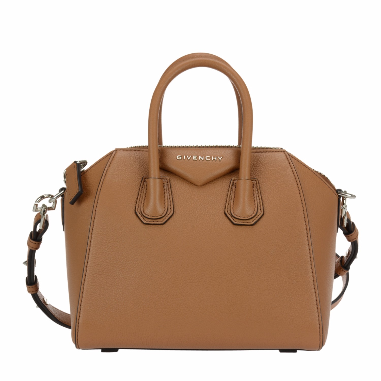 givenchy/纪梵希 女士啡色真皮手提单肩包 bb05114012 235