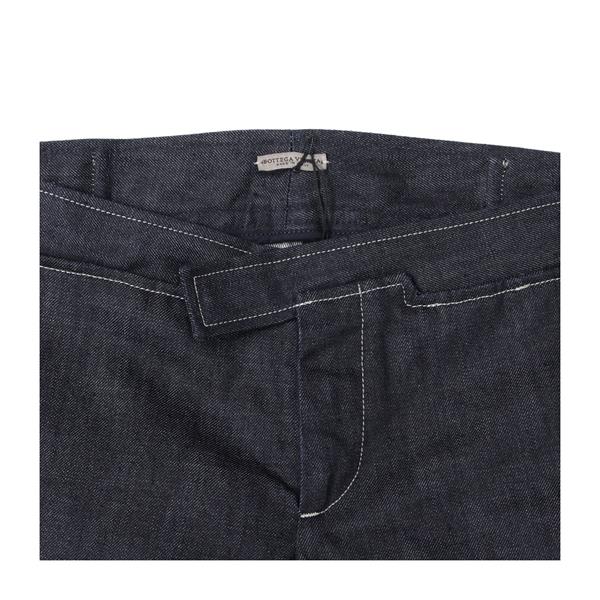 bottega veneta/葆蝶家 女士裤子 纯棉水洗磨白女士牛仔长裤