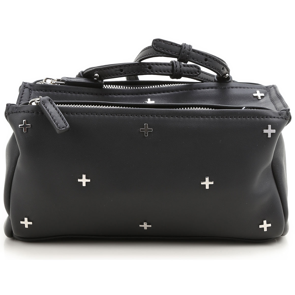 givenchy/纪梵希 女士黑色山羊皮单肩斜挎包 bb05253683 001