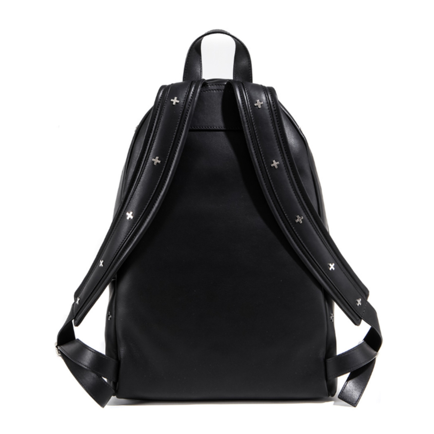 【包邮包税】givenchy/纪梵希 女士黑色真皮双肩包backpacks bb0