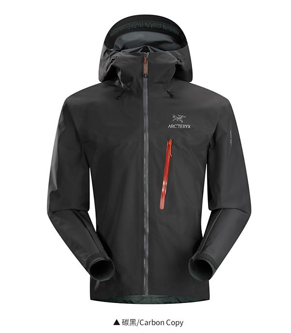 arcteryx/始祖鸟 男款连帽冲锋衣 alpha fl jacket m 13602