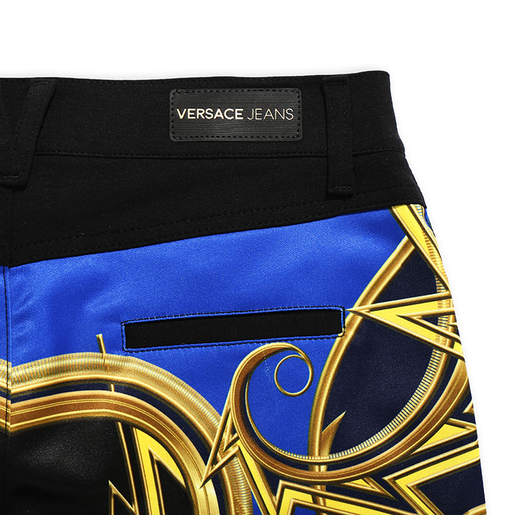 versace jeans/範思哲牛仔#女士多色裝飾派定位印花聚酯纖維混紡休閒