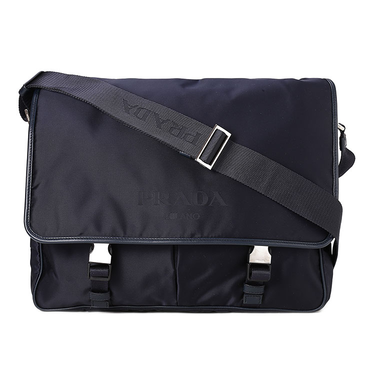 prada/普拉达 男士帆布斜挎包2vd768
