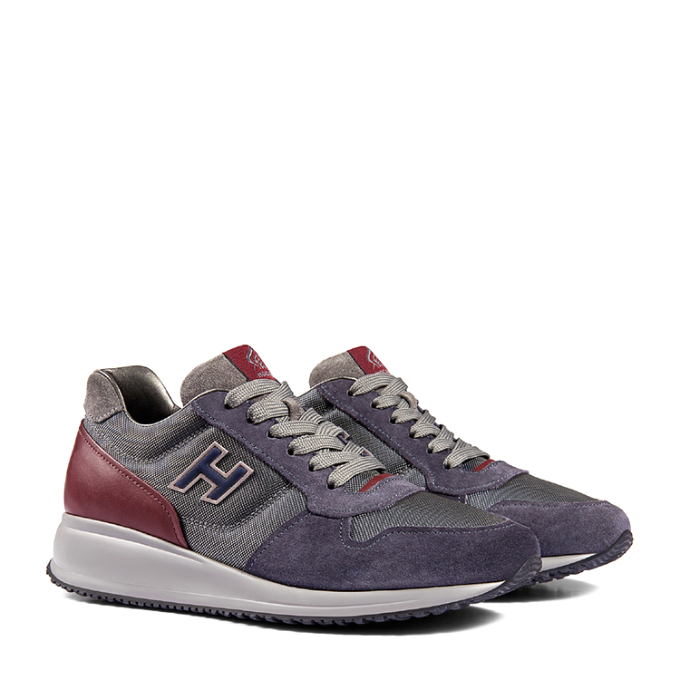 hogan/霍根男士灰色男士运动鞋interactive-n20系列