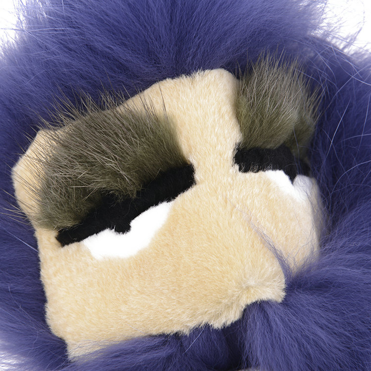 fendi/芬迪 女士狐狸毛小怪兽毛球挂饰钥匙扣其他7ar389 6dk