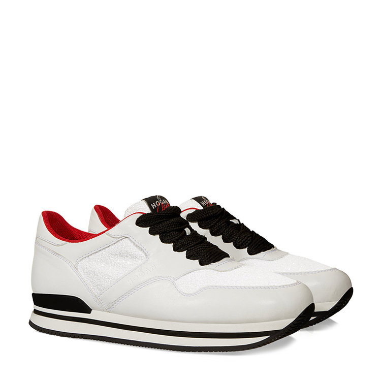 hogan/霍根女士白色女士运动鞋 h222 club系列