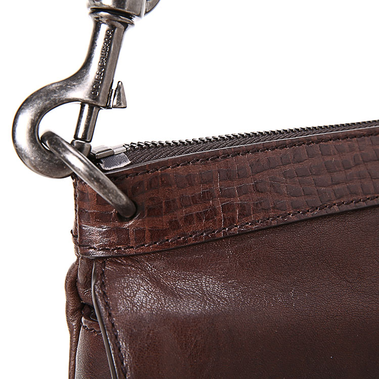 dolce&gabbana/杜嘉班纳单肩包-男士袋鼠皮牛皮卡其色时尚包