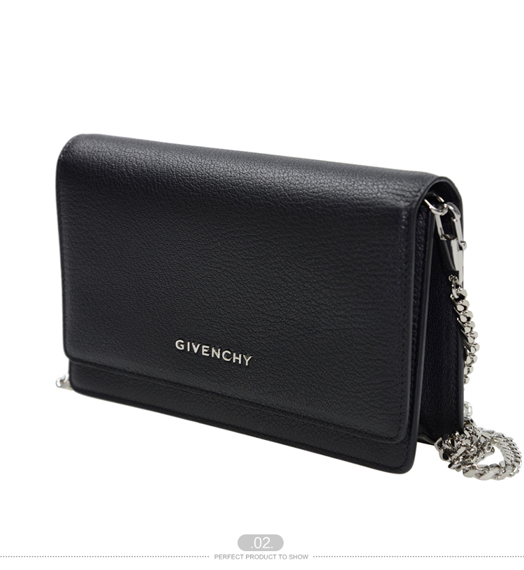 givenchy/纪梵希 女士黑色牛皮斜挎包 #bc06250 012 001