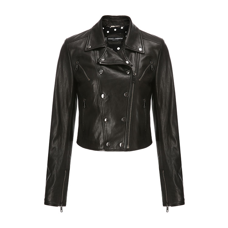 【dolce&gabbana杜嘉班纳 女士皮衣】dolce&gabbana/杜嘉班纳女士外套