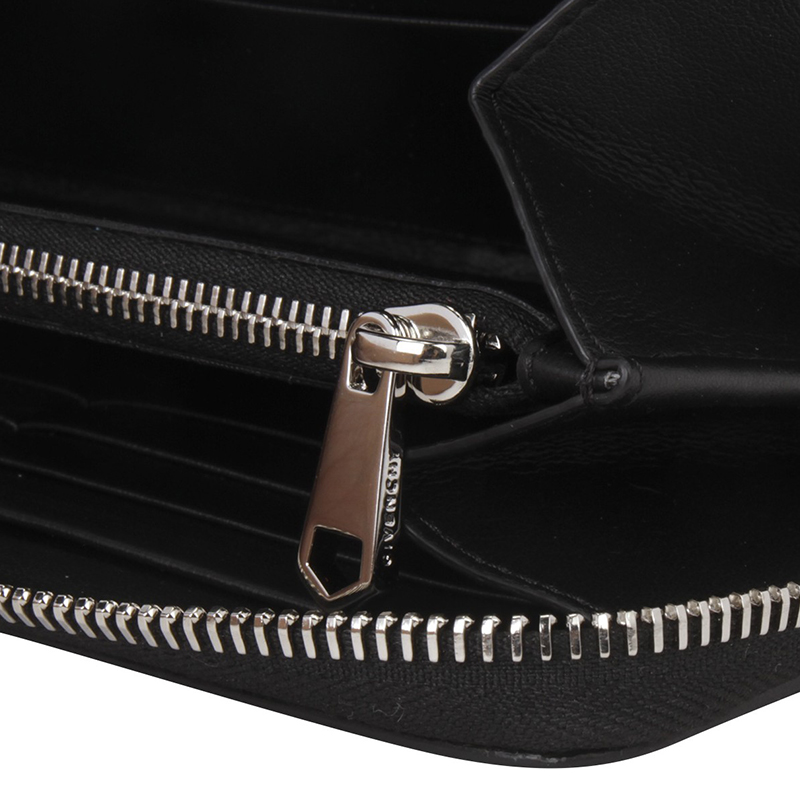 givenchy/纪梵希 女士黑色牛皮love红色字母长款钱包 bc06340780 009