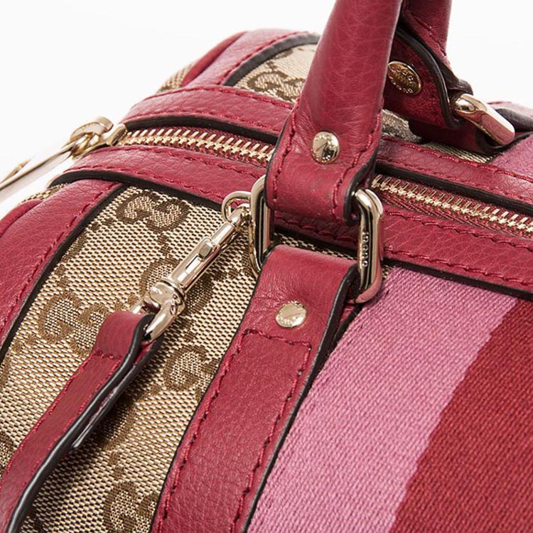 【包邮包税】gucci/古驰 女士红色织物手提包 269876 f4ckg 9794