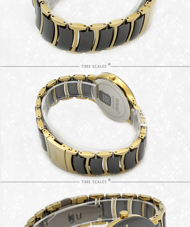 rado/雷达晶萃系列钻石石英男表r30929712