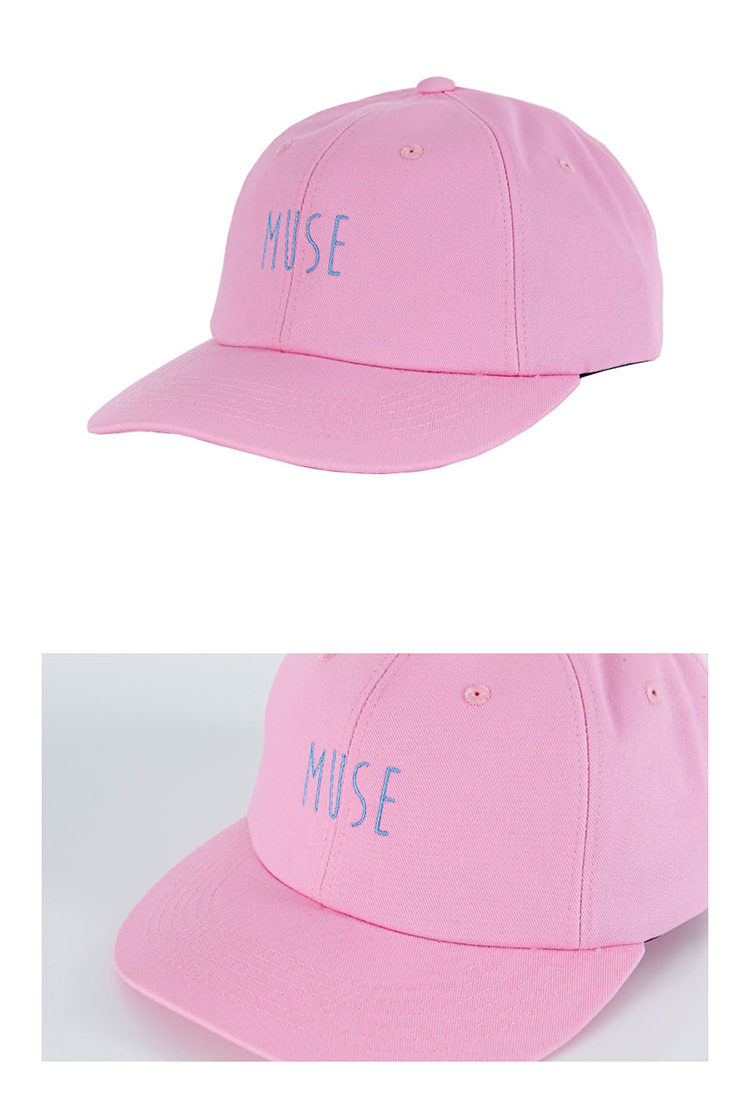 varzar muse系列棒球帽-粉色 muse ball cap pink