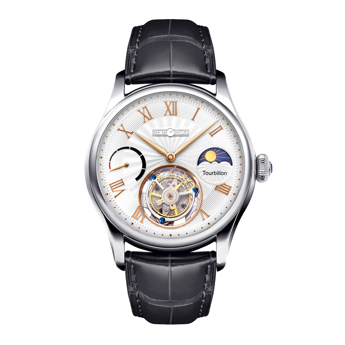 memorigin/万希泉 永恒系列男士陀飞轮表 mo0921 4894379021126